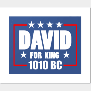 David for King - 1010BC Posters and Art